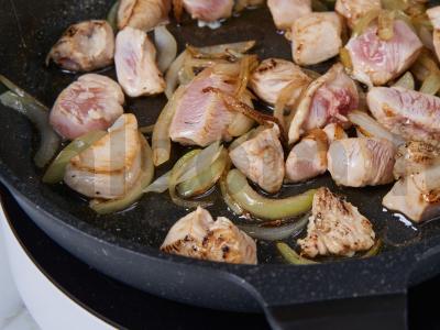 Vištiena ir pupelės Žingsnis 8