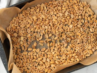 Namų žemės riešutų pasta Žingsnis 3