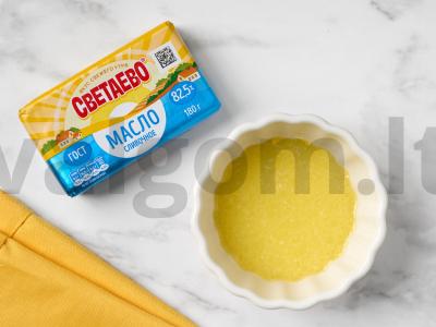 Pyragas „Iriska“ Žingsnis 1