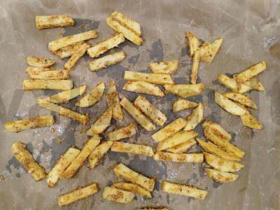 Namų bulvių fri Žingsnis 4