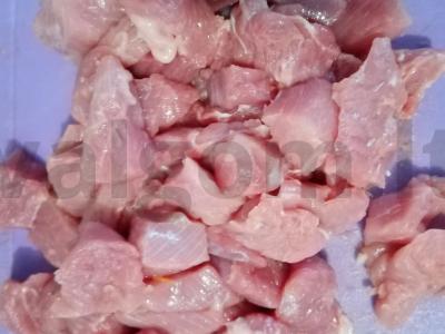 Troškinta bulvė su kalakutiena lėtoje viryklėje Žingsnis 5