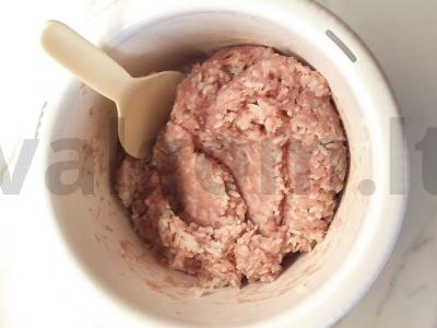 Kiaulienos faršo kotletai Žingsnis 3