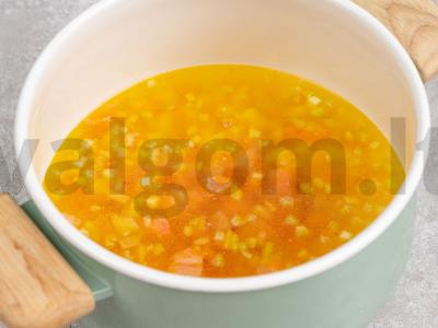 Žuvies sriuba su lydytu sūriu Žingsnis 2