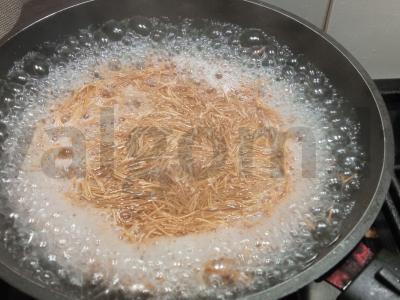 Kepti makaronai Žingsnis 3