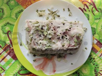 Sūdyta lašiniai su česnaku Žingsnis 4