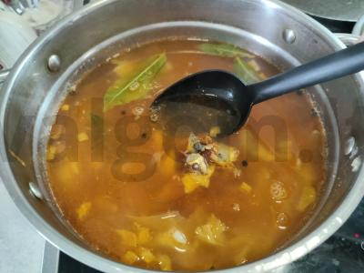 Kopūstų sriuba su konservuota silkė Žingsnis 3