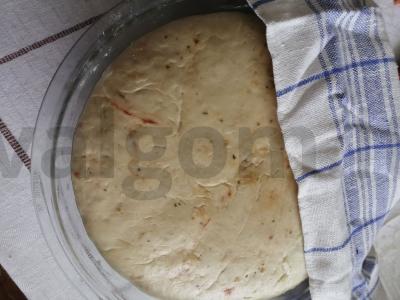 Namų duona su sausa mielėmis Žingsnis 3