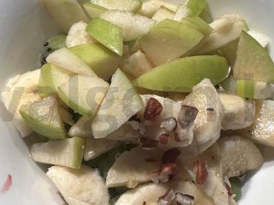 Vaisių asorti „Svaja“ su persikų džemu Žingsnis 3