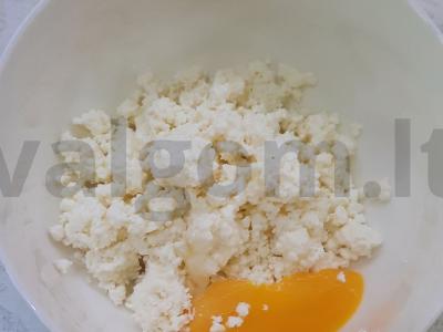 Oranžinės varškės pyragaitės Žingsnis 3