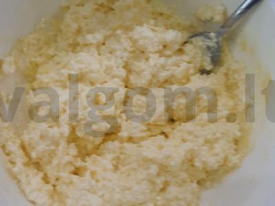 Oranžinės varškės pyragaitės Žingsnis 5