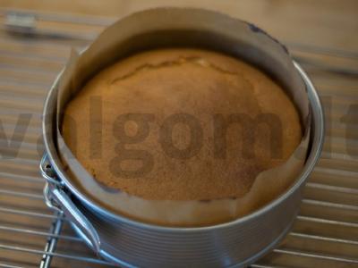 Biskvitinis grietinės tortas Žingsnis 4