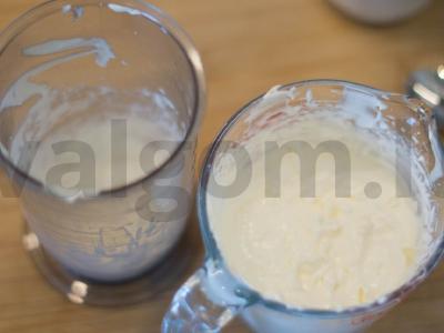 Biskvitinis grietinės tortas Žingsnis 6