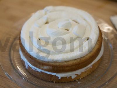 Biskvitinis grietinės tortas Žingsnis 8