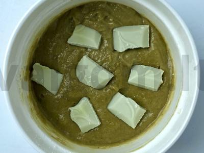 Matcha keksiukas su baltuoju šokoladu Žingsnis 3