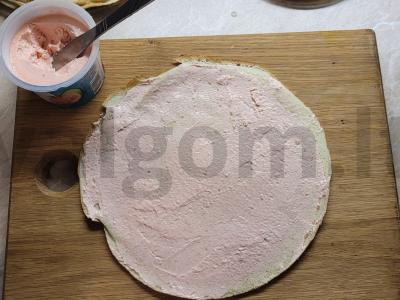 Jūros ritinėliai su jūros gėrybių įdaru Žingsnis 10