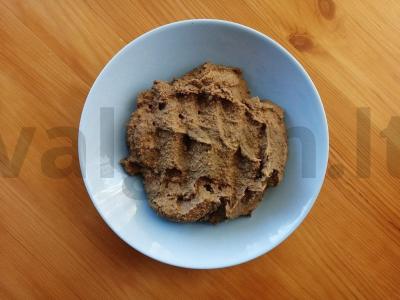 Vištienos kepenėlių paštetas su migdolais Žingsnis 4