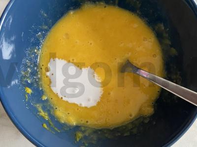 Moliūgų blynai su kokosų pienu Žingsnis 2