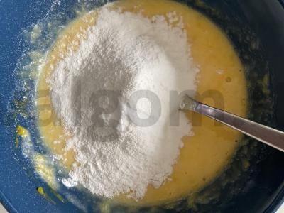 Moliūgų blynai su kokosų pienu Žingsnis 3