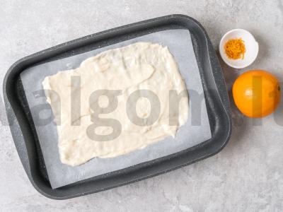 Apelsinų tortas Žingsnis 1