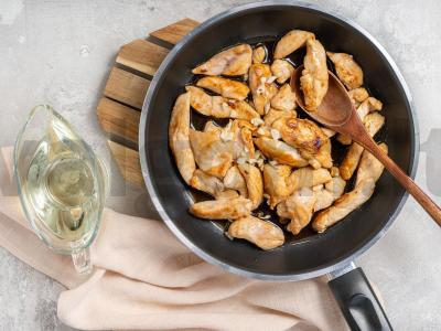 Kalakutienos filė su meksikietiška daržovių mišiniu Žingsnis 1