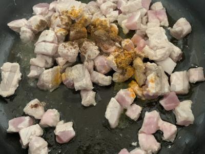 Kumpio plovas lėkštėje Žingsnis 2