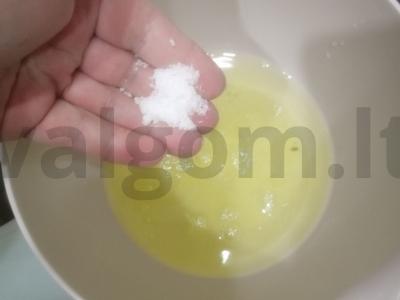 Meringos ritinys Žingsnis 2