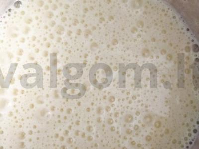 Mafininiai su saldainių karamele Žingsnis 1