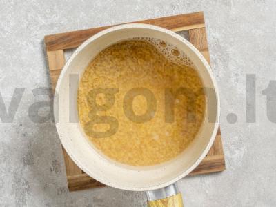 Menkių filė su bulguru Žingsnis 2