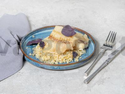 Menkių filė su bulguru pagrindine nuotrauka