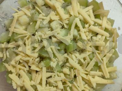 Faršinė, bulvių ir cukinijų apkepas Žingsnis 5