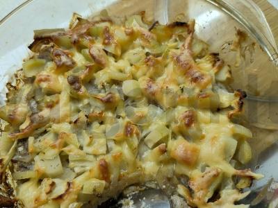 Faršinė, bulvių ir cukinijų apkepas Žingsnis 6