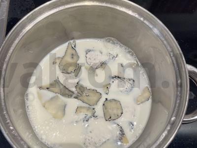 Makaronai su rukola ir kamamberu Žingsnis 4