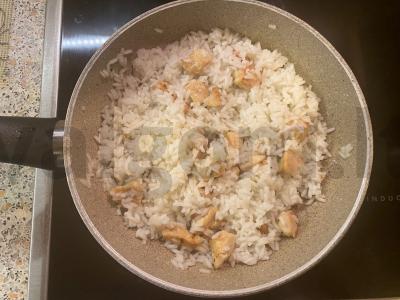 Daržovių asorti su ryžiais ir vištiena Žingsnis 5