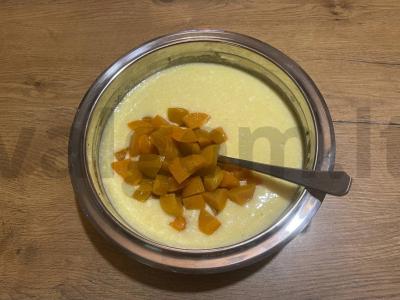 Traškus pyragas su varškės-abrikosų įdaru ir aguonomis Žingsnis 2