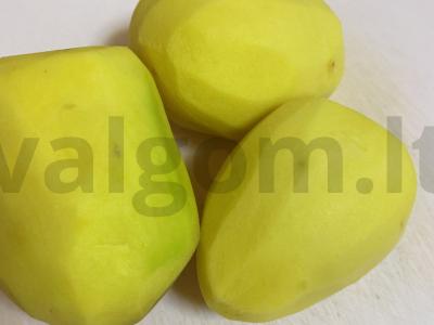 Bulvės orkaitėje su ryžių aliejumi Žingsnis 1