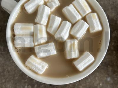 Kava su zefyrais kaip restorane Žingsnis 4