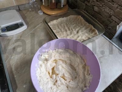 Vyšnių pyragas su ryžių miltais Žingsnis 1