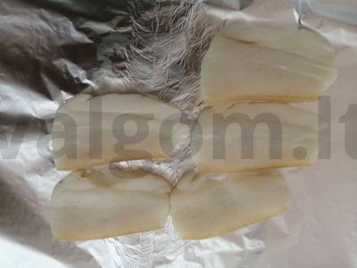 Bulvės su grybais ant anglių Žingsnis 2