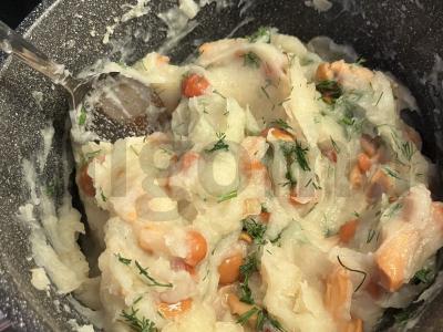 Tortilijos užkandis su marinuotais pievagrybiais Žingsnis 4