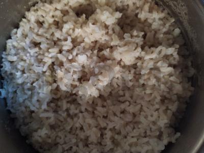 Virti kalmarai su padažu ir rudaisiais ryžiais Žingsnis 2