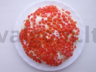 Salotas „Sotūs bosmanas“ su žuvimi ir krevetėmis pagrindine nuotrauka