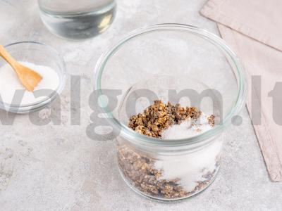 Namų kvasas iš sausos mišinio Žingsnis 1