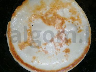 Klasikiniai blynai su migdolų pienu Žingsnis 3