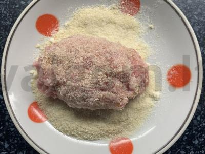 Sultingi kotletai be kiaušinių orkaitėje Žingsnis 5