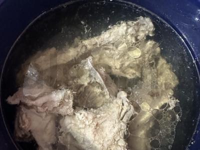 Namų sriuba su rūgštynėmis Žingsnis 1