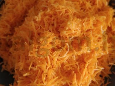 Saldžios morkų kotletai Žingsnis 1