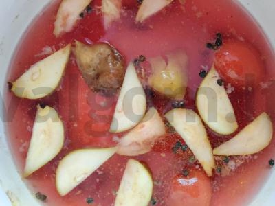 Namų bealkoholinė glintveino su figomis ir ciberžole Žingsnis 6