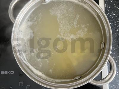 Kopūstų sriuba su baltaisiais pupelėmis ir daržovėmis Žingsnis 5