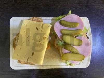 Kruasanas su kumpiu ir sūriu Žingsnis 8