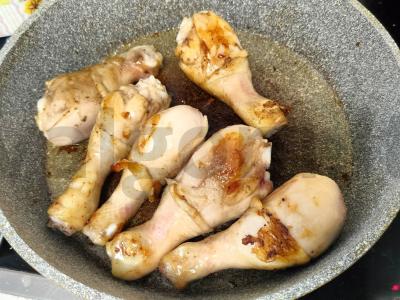 Funchosa su troškinta vištiena ir daržovėmis Žingsnis 3